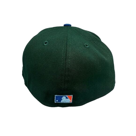 New Era 59fifty‎ Oakland Athletics 50th Anniversary Patch Hat Sz 7 1/4 - Picture 4 of 5